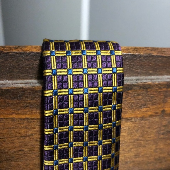 Vintage New No Tags JoS. A.Bank 60” tie 100% silk made in USA. Ready to wear! - Picture 6 of 11